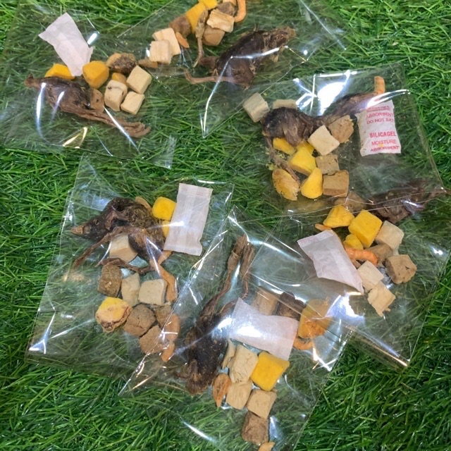 Thịt nhiều vị sấy khô cho hams, chó, mèo