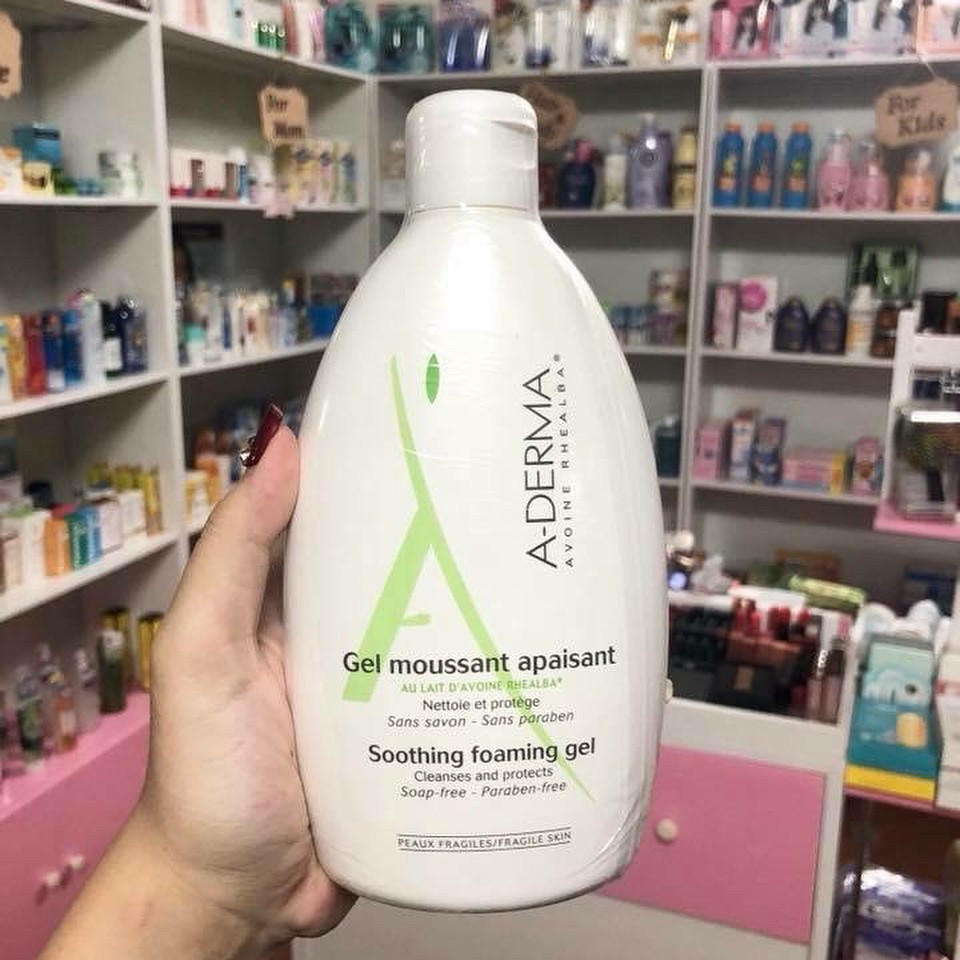 Sữa tắm gội trị mụn lưng a-derma - st a-d