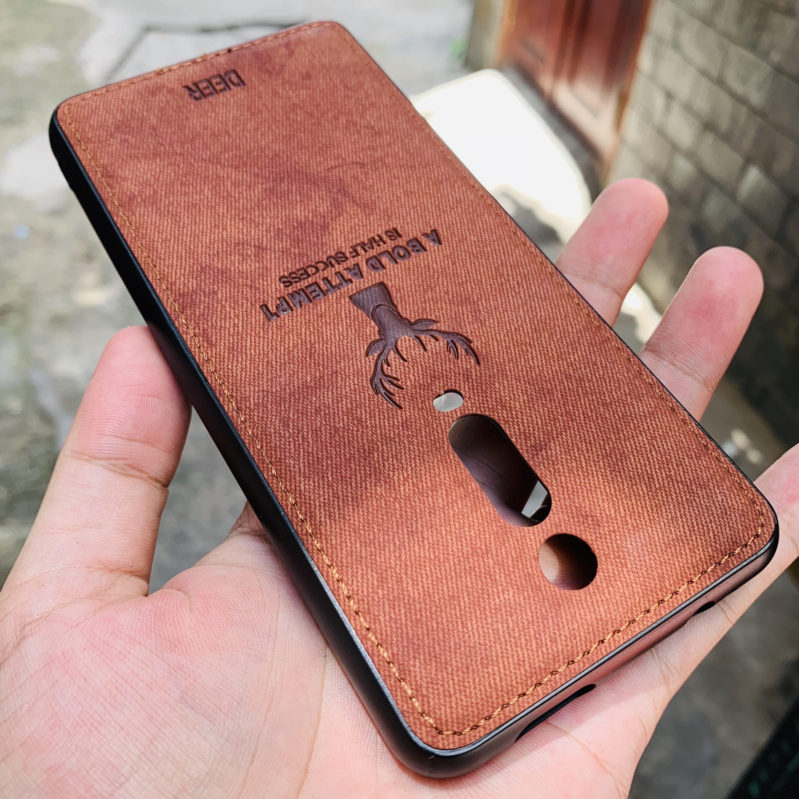 [HCM]Ốp lưng Xiaomi Redmi K20 Pro Vân da khắc hình Nai 3D