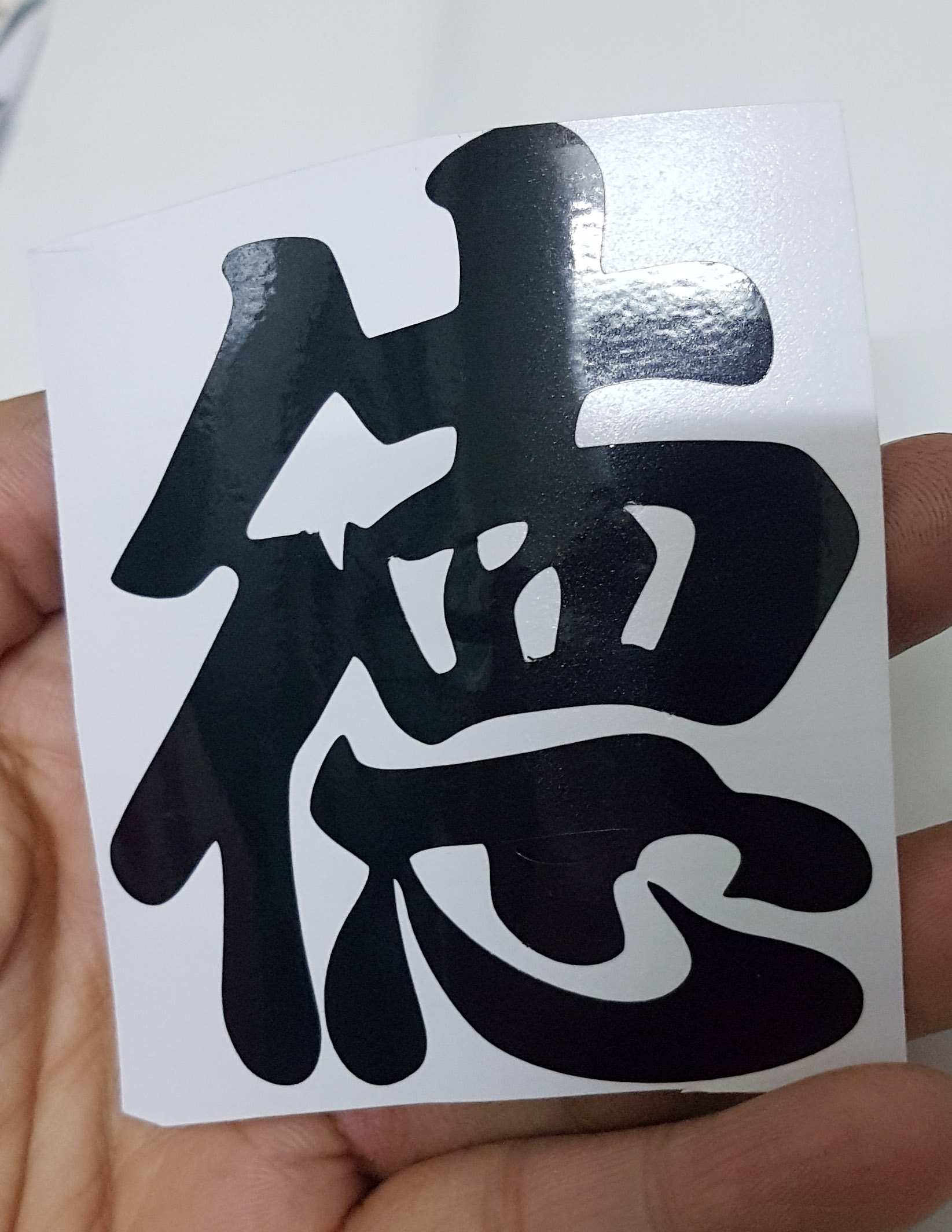 [HCM]Tem chữ Đức tiếng Hoa dán xe máy
