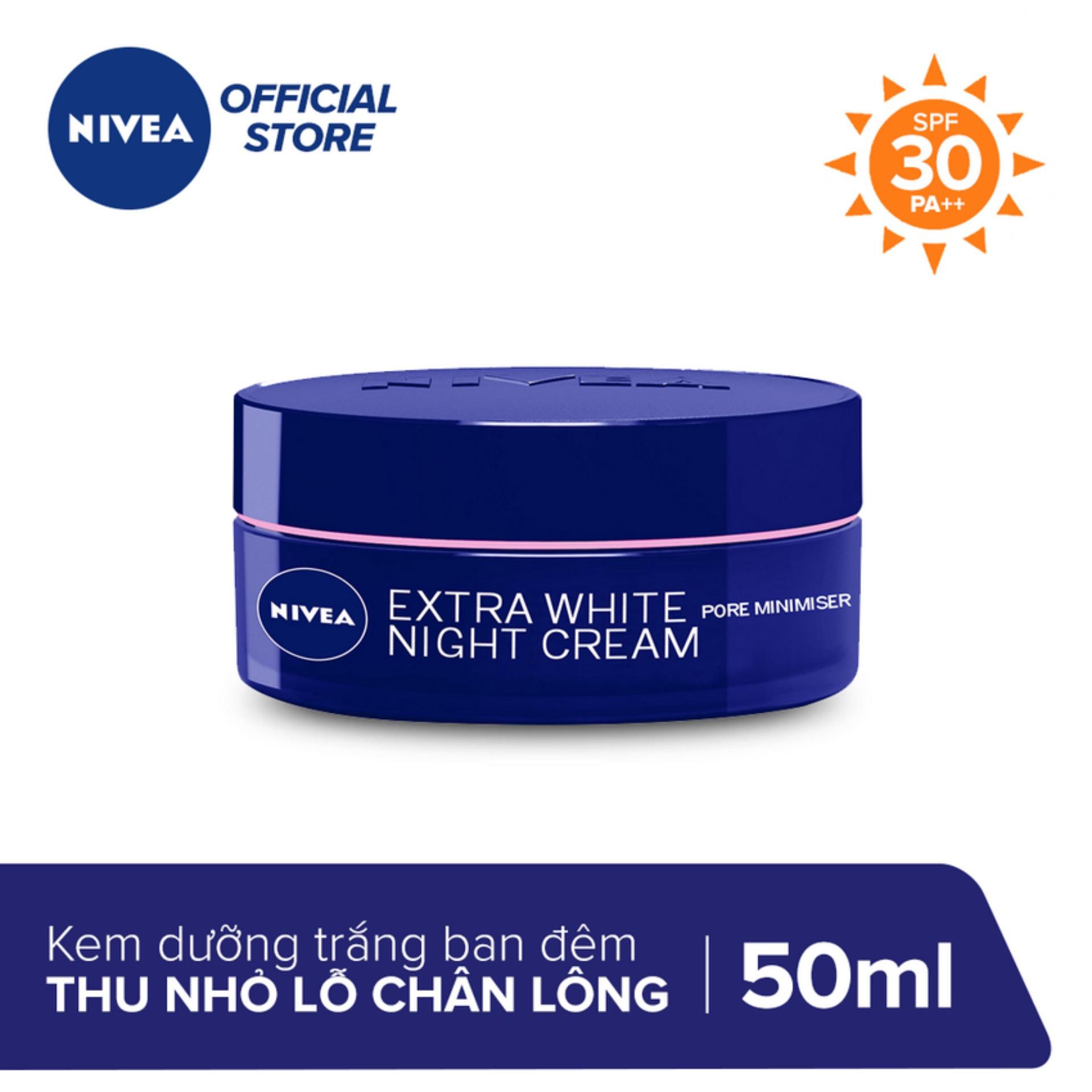 Kem Dưỡng Trắng Da Ban Đêm Nivea 50ml