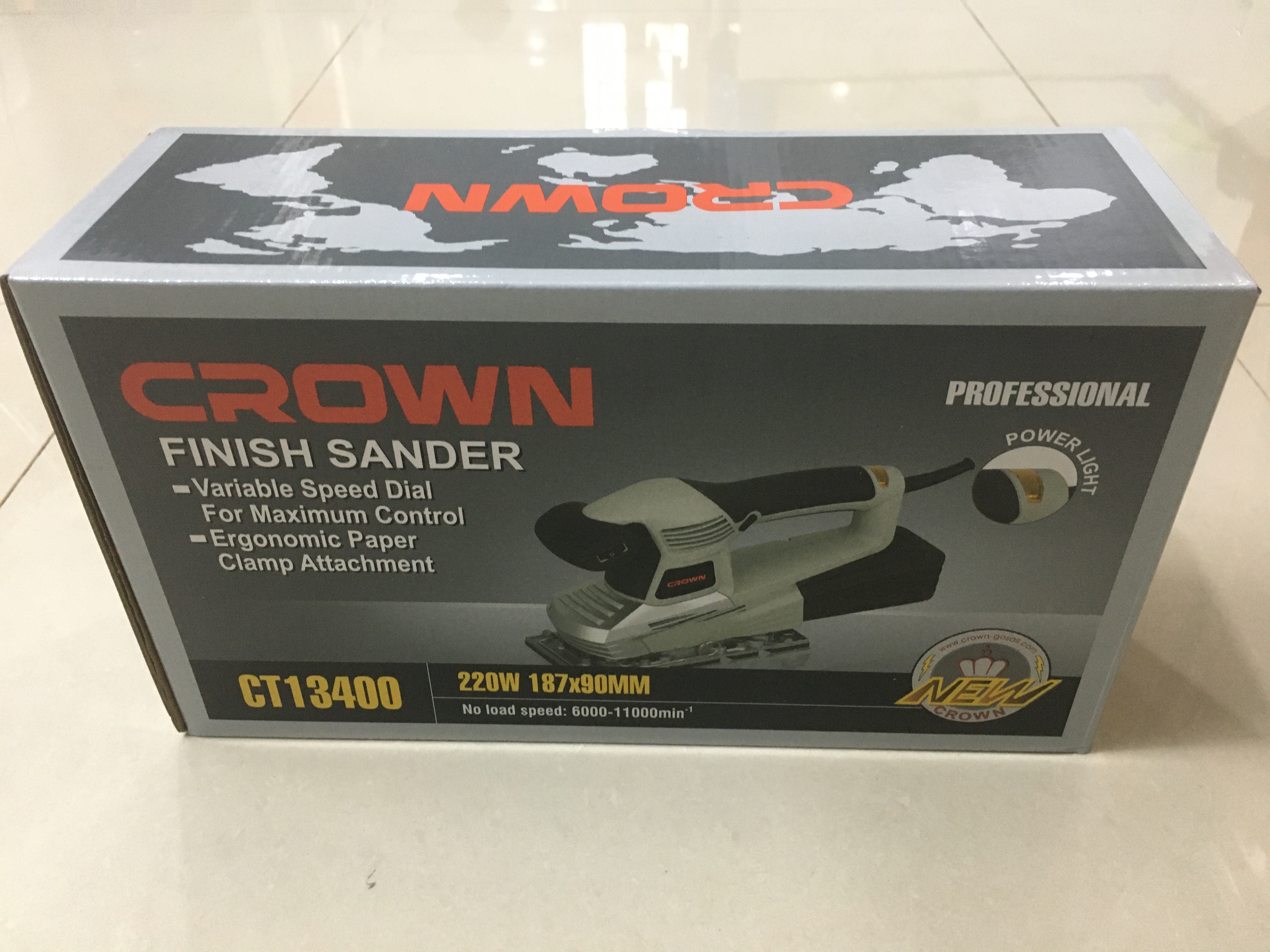 Máy chà nhám rung Crown CT13400