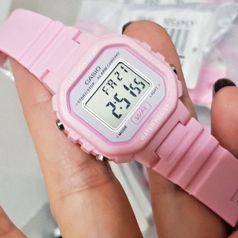 [HCM]Đồng hồ nữ dây nhựa Casio LA-20WH-4A1DF