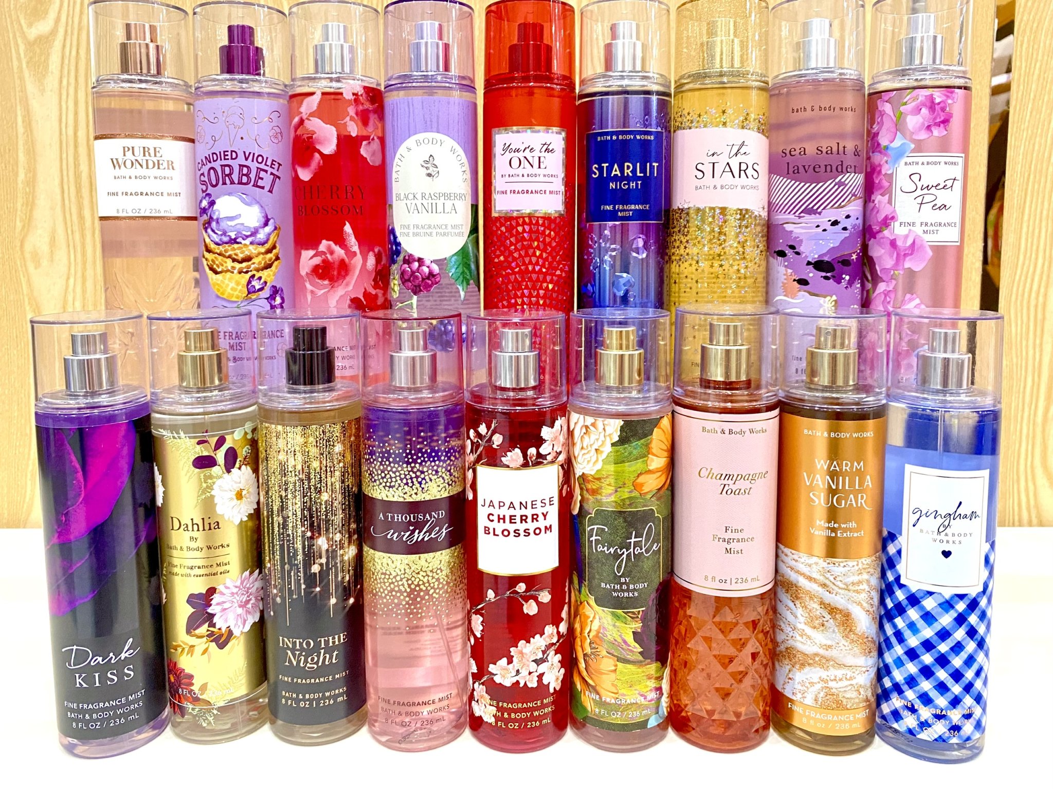 [Hàng Mỹ] Xịt thơm Hương nước hoa BATH & BODY WORKS 236ml