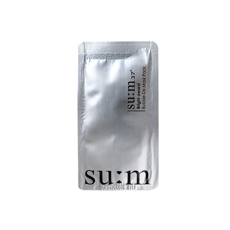 Mặt Nạ Sủi Bọt Thải Độc Da Su:m37 Bright Award Bubble-De Mask White Sum37