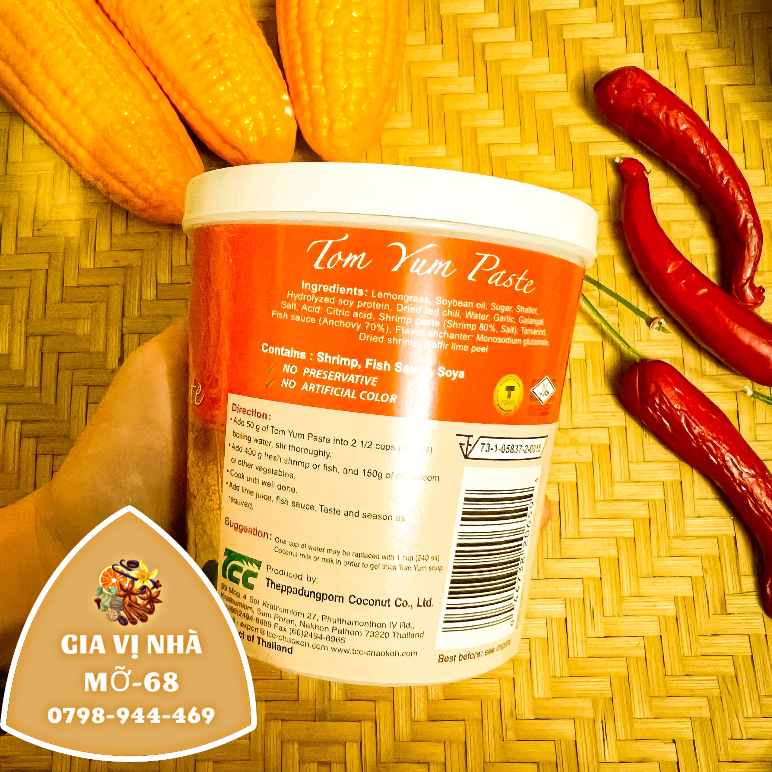 GIA VỊ LẨU THÁI HIỆU MAE PLOY- HỦ 400GR