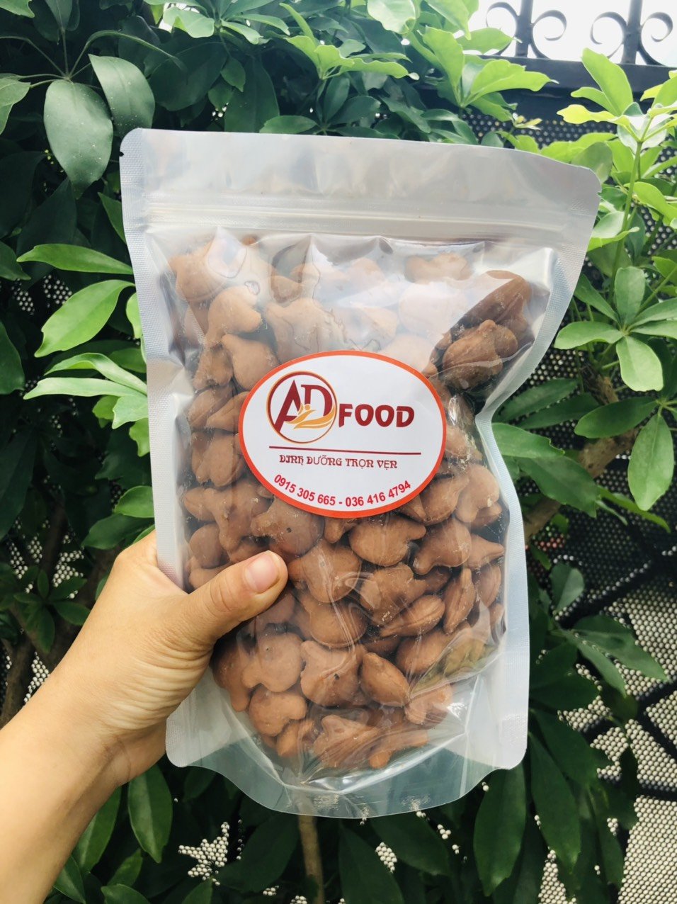 1kg bánh gấu ca cao nhân kem giòn béo