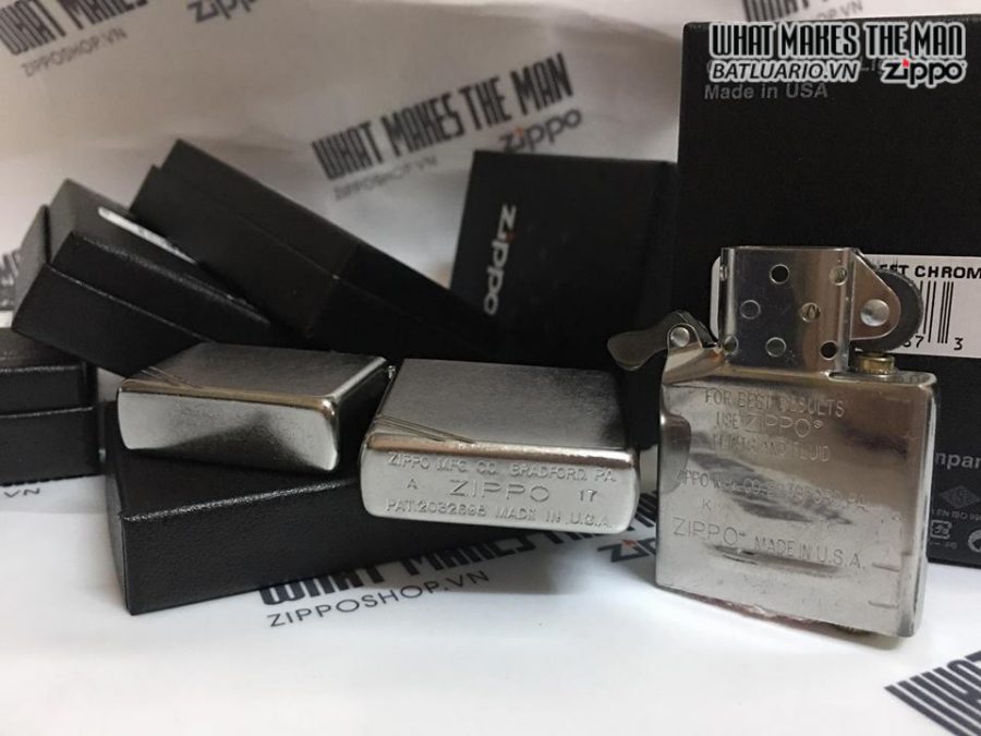 Bật lửa Zippo 267 – Zippo Vintage Street Chrome