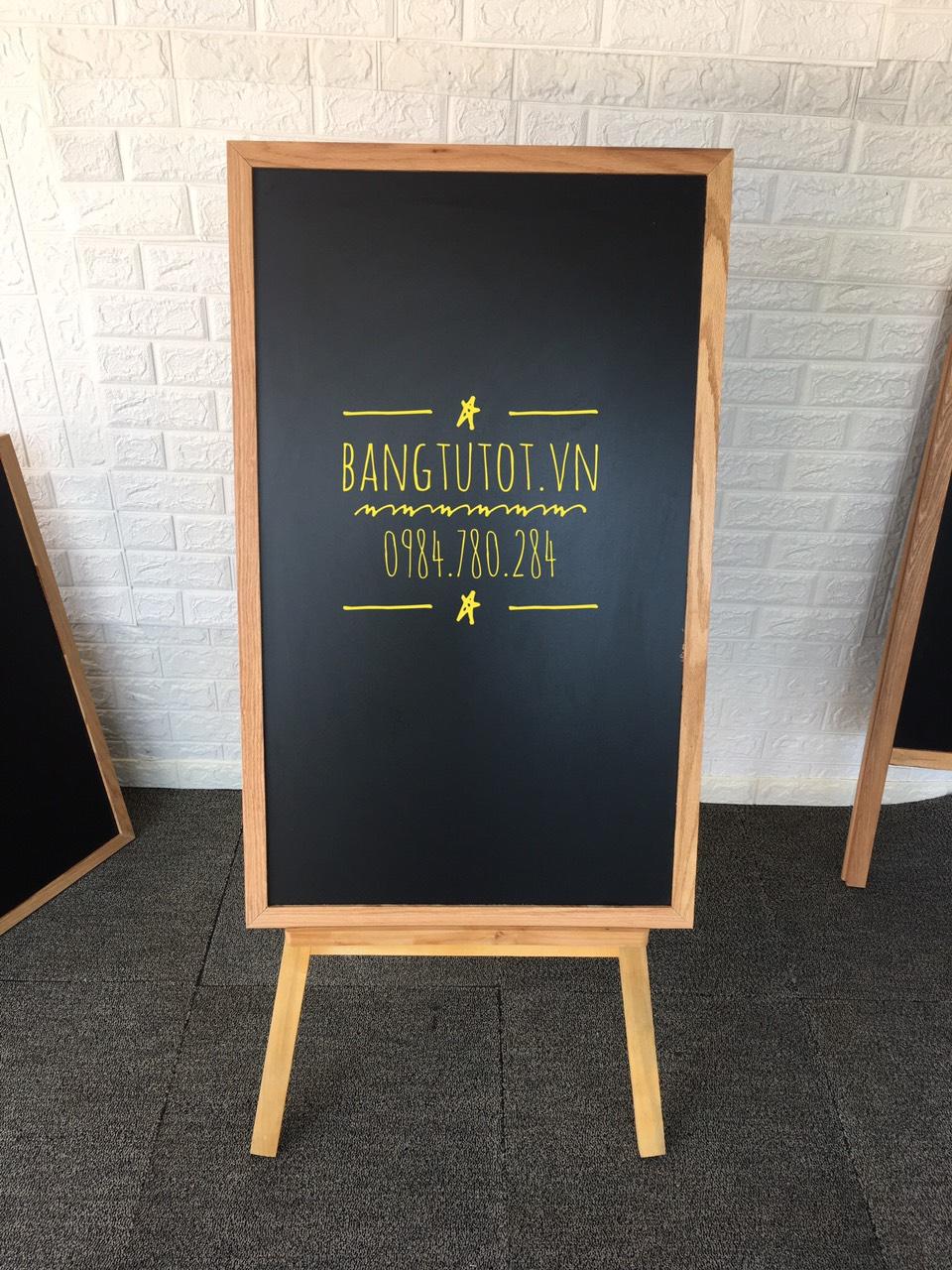 Combo Bảng menu 60x100cm kèm giá đỡ (tặng kèm phấm màu, bút dạ quang)