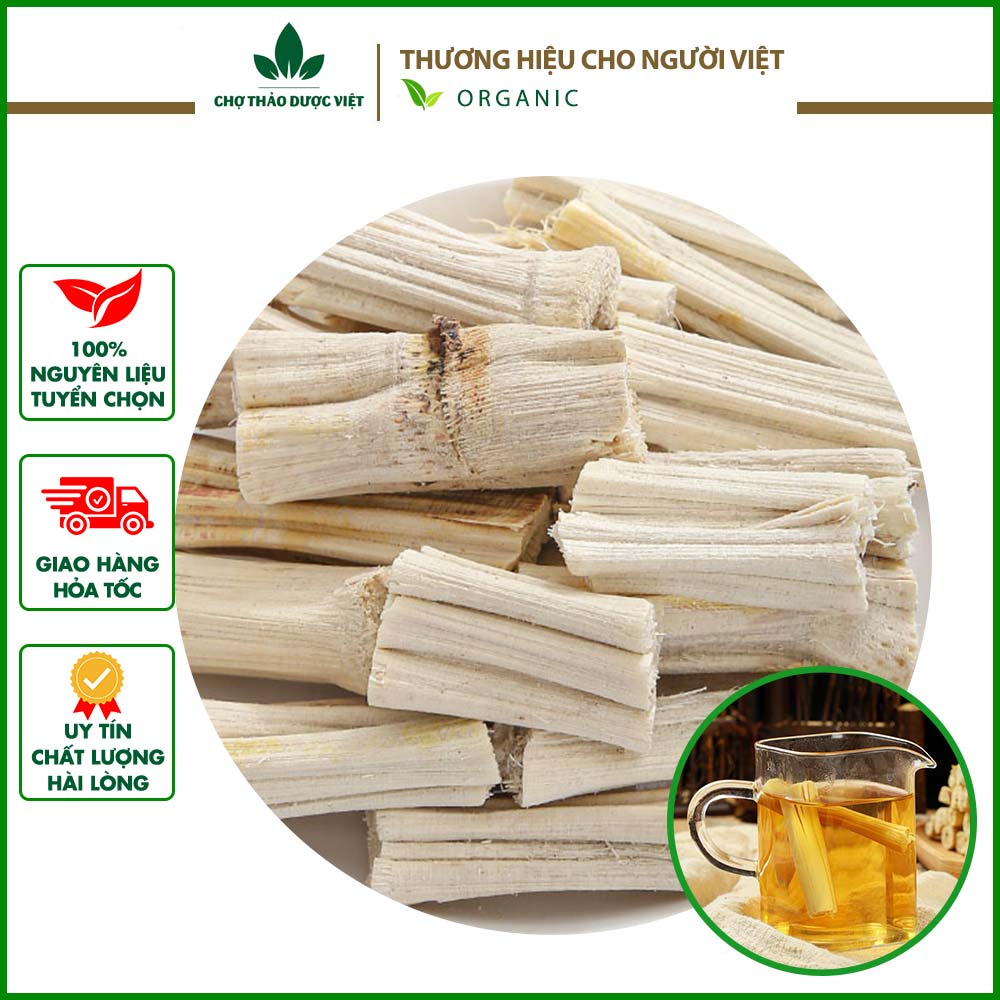 Mía lau sấy lạnh 100g, mía lau khô không bị ép hết nước, nấu trà sâm thanh nhiệt - Chợ Thảo Dược Việt