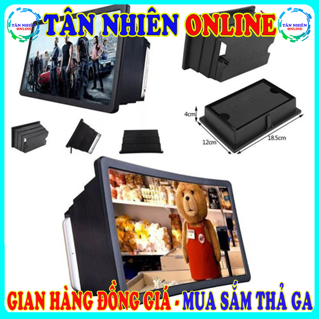 Kính phóng đại 3D F2 cho smart phone phóng đại siêu khủng, đồng giá 69k, Tân Nhiên Online