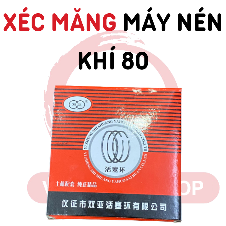 COMBO MÁY NÉN KHÍ 80 (PISTON - TAY BIÊN - XÉC MĂNG - ẮC)