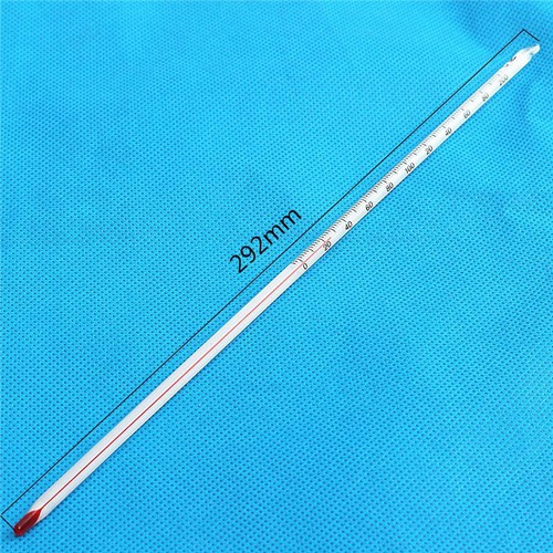 Nhiệt kế thủy tinh 300oC dài 30 cm