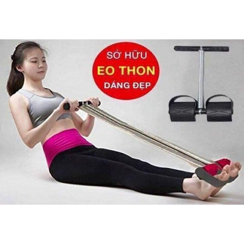 - Lò xo kéo tập thể dục - dụng cụ tập cơ bụng tại nhà