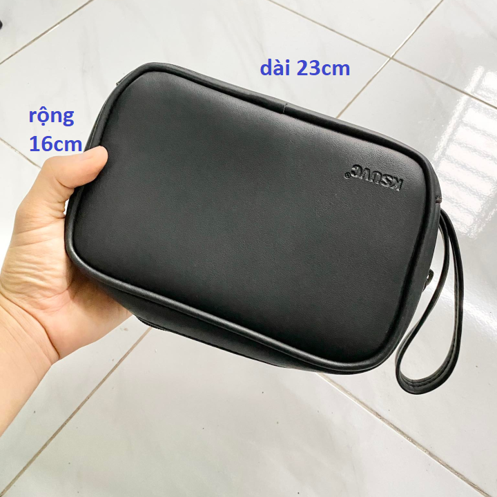 XẢ LỖ - Túi da, ví da nam 29k hàng mới xả tồn cho anh em đựng đồ nghề