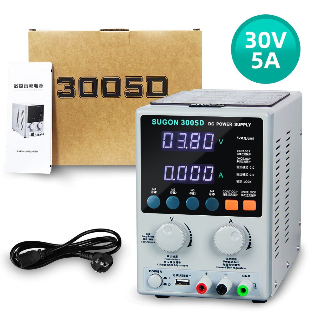 Máy cấp nguồn sugon 3005d 4 số 30v-5a