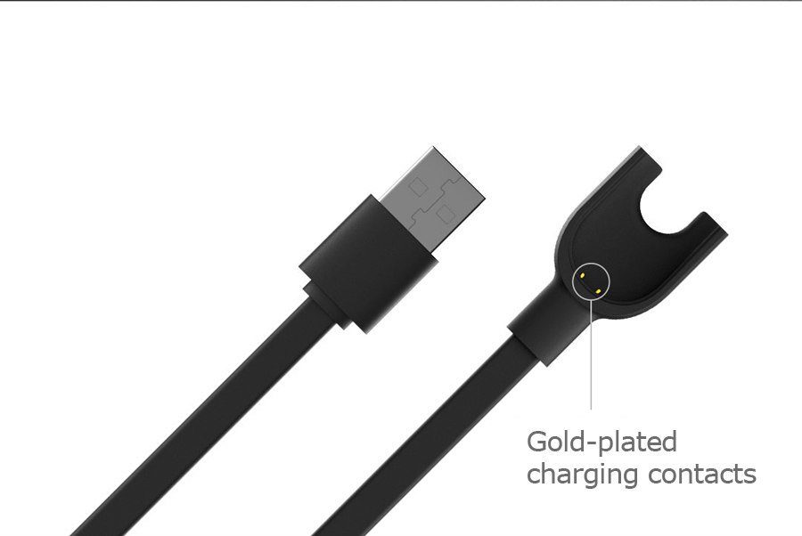 Dây cáp sạc Mijobs cho Xiaomi Miband 3