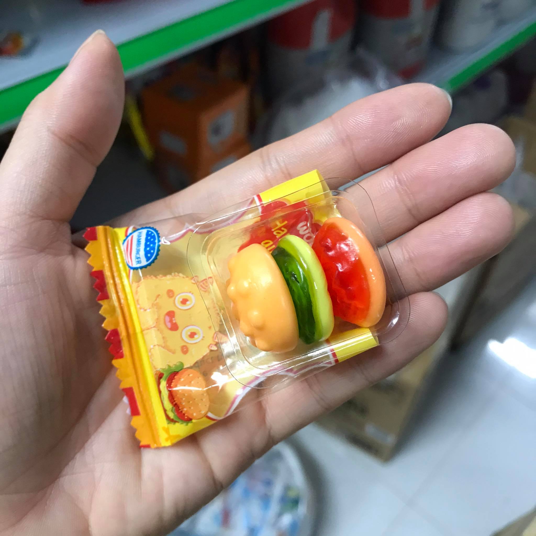 Kẹo Dẻo Thái Lan Hình Hamburger 320g Siêu ngon