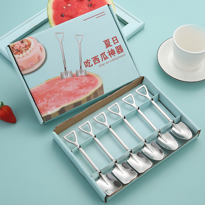 Hộp 6 muỗng hình cây xẻng