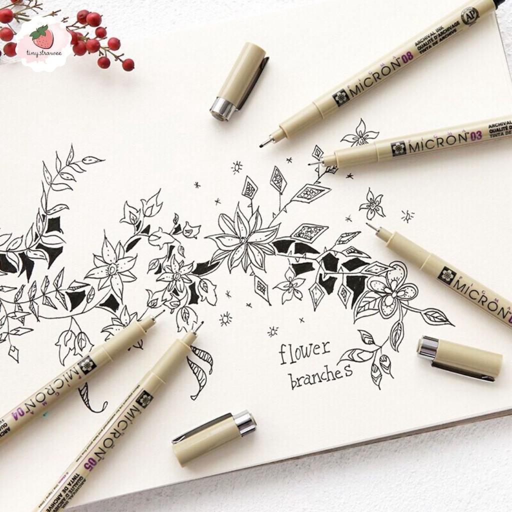 Bút đi nét Micron Sakura