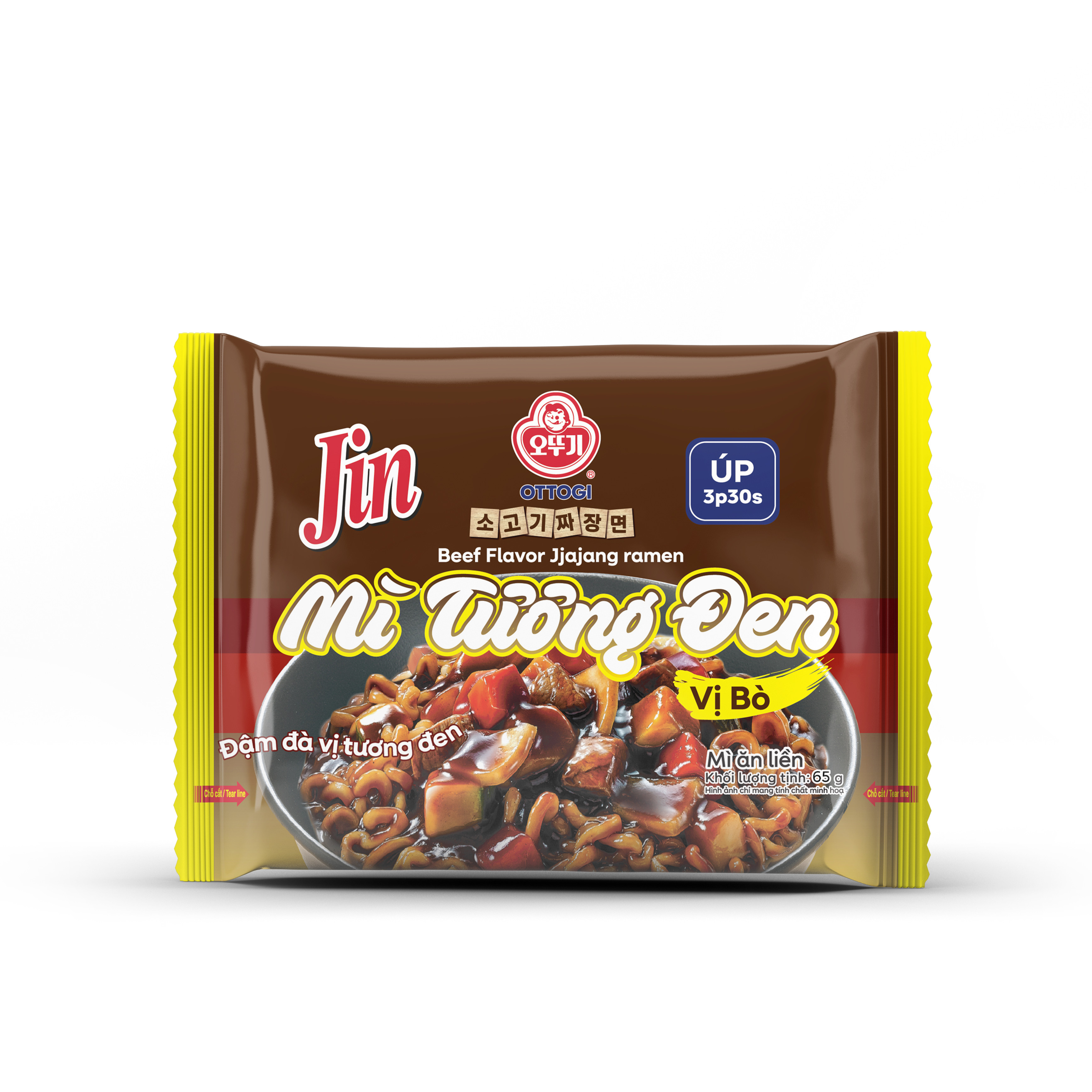 Mì Ăn Liền - Mì Tương Đen Vị Bò Otoki 65g