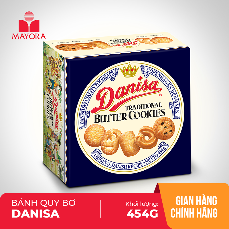 BÁNH QUY BƠ DANISA 454G