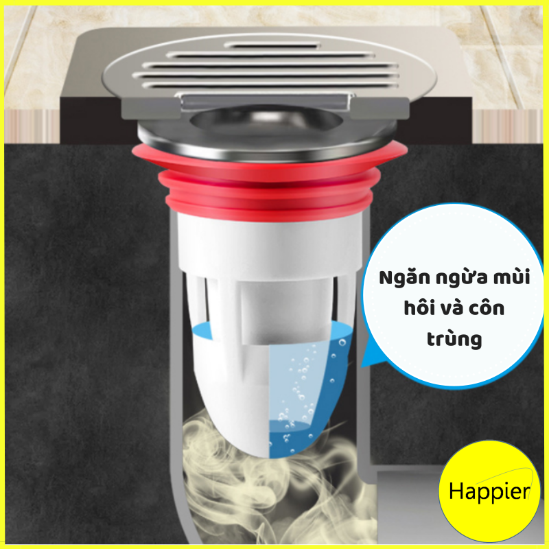 [HCM]Nắp Đậy Cống Thoát Nước Ngăn Mùi Côn Trùng