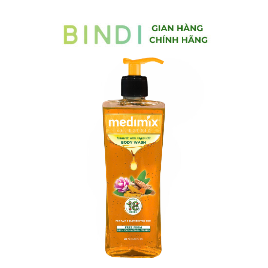 Sữa tắm Medimix Nghệ và dầu Argan 300ml/500ml