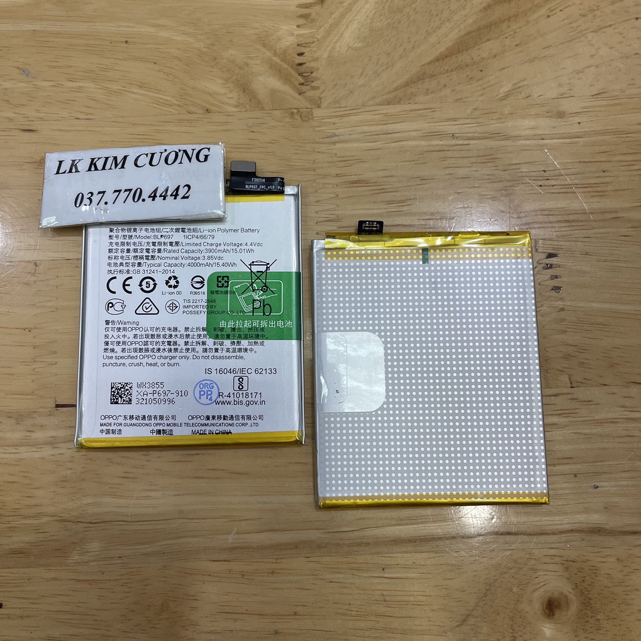 Pin blp697 dành cho oppo f11 pro