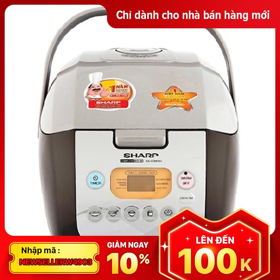 Nồi Cơm Điện Tử Sharp KS-COM19V 1.8 Lít