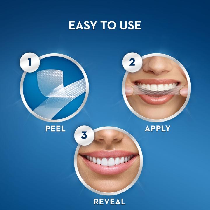 Miếng dán trắng răng Crest 3D Whitestrips Professional Effects Levels 20 Express Levels 12 [Hàng Mỹ]