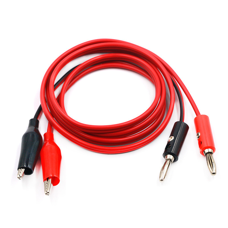 Dây Jack bắp Chuổi sang kẹp cá sấu dài 1m