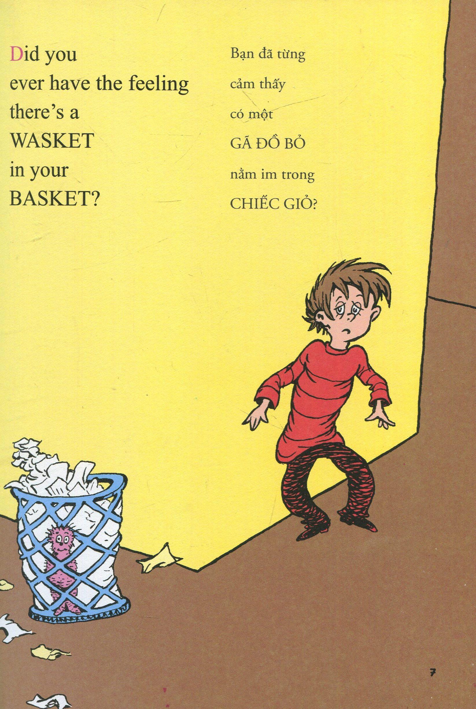 Sách - Dr. Seuss - Trong túi có bạn tóc búi