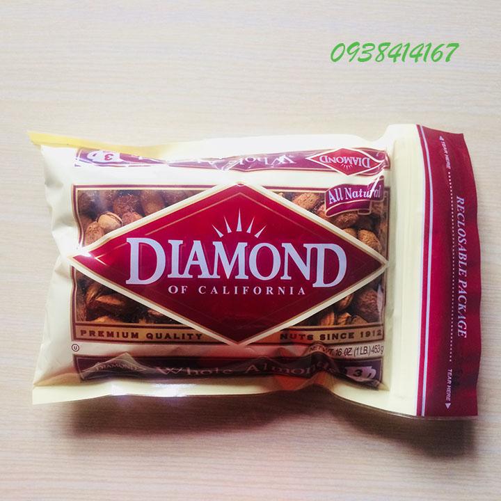 HẠNH NHÂN MỸ RANG BƠ DIAMOND GÓI 453G