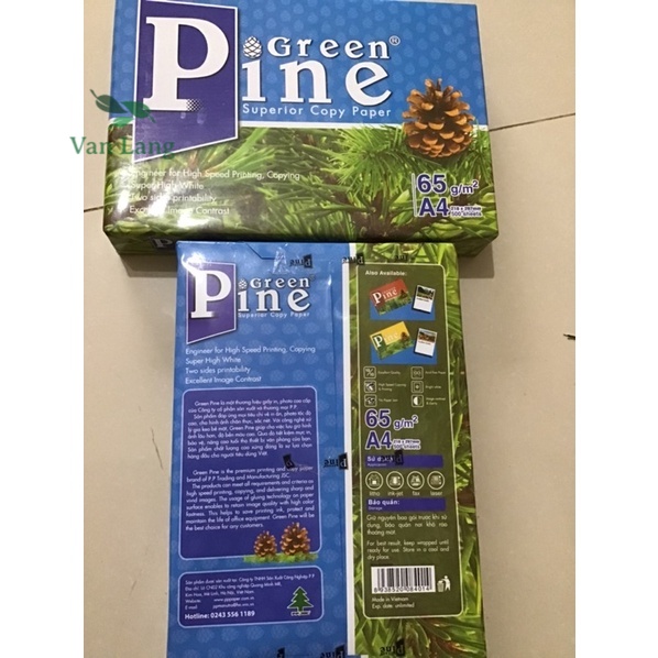 Giấy A4 Pine Green 500 tờ