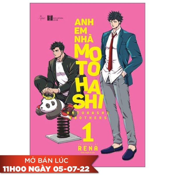Fahasa - anh em nhà motohashi - tặng kèm 1 card sns