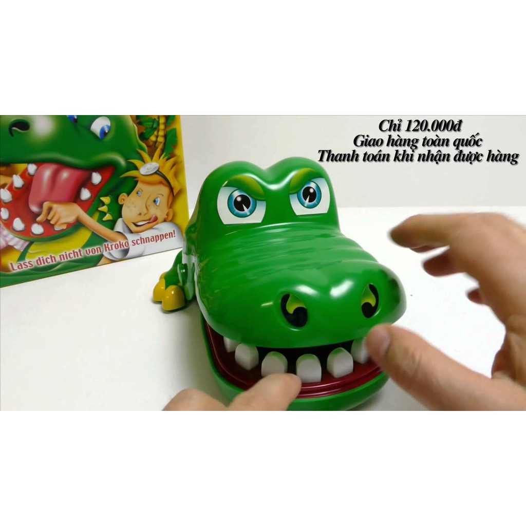 Đồ Chơi Khám Răng Cá Sấu