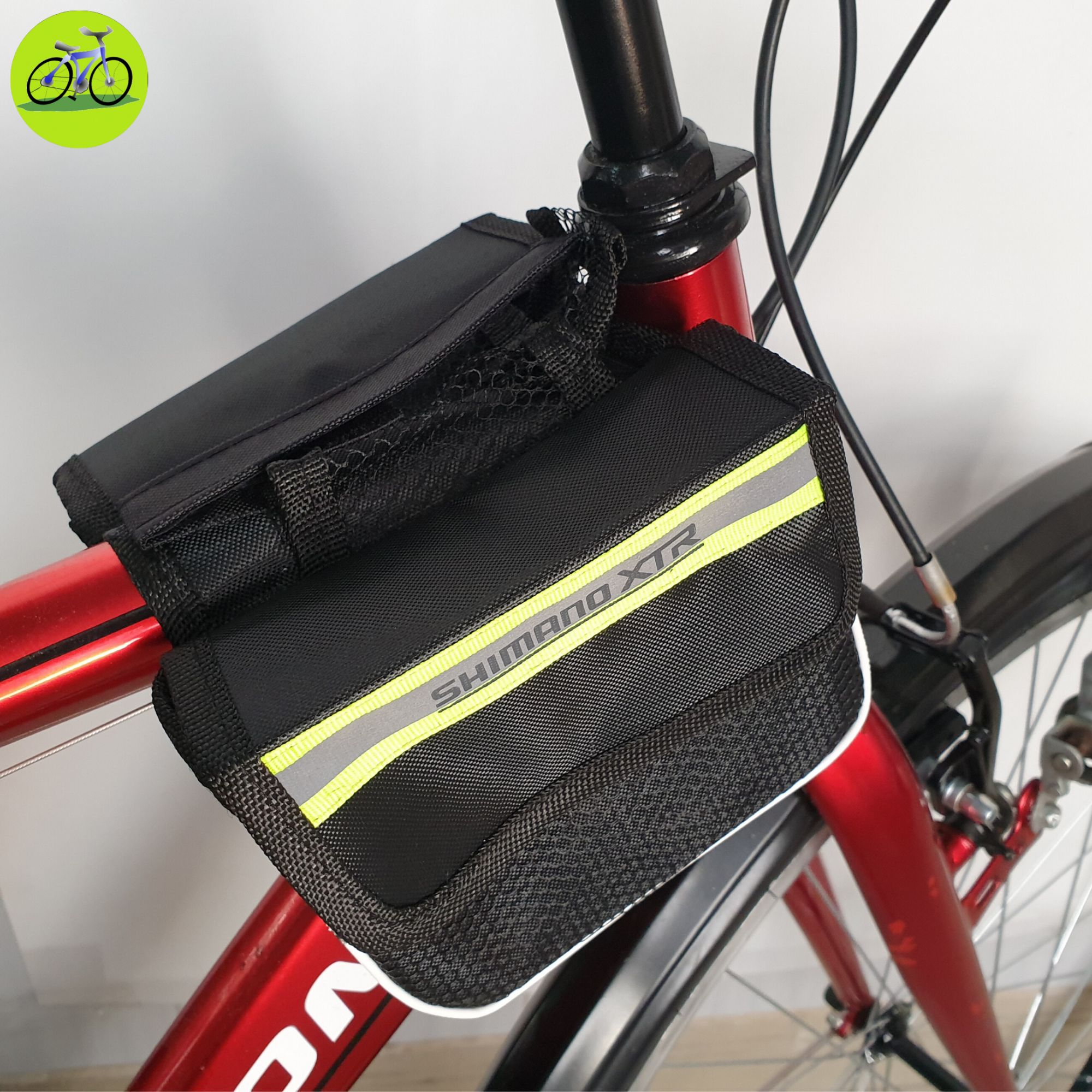 [HCM]Túi treo xe đạp 2 ngắn lắp để đồ MTB Touring