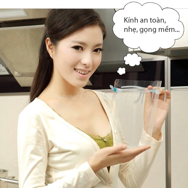 Kính Chống Giọt Bắn, Chống Bụi, Virus Hiệu Quả