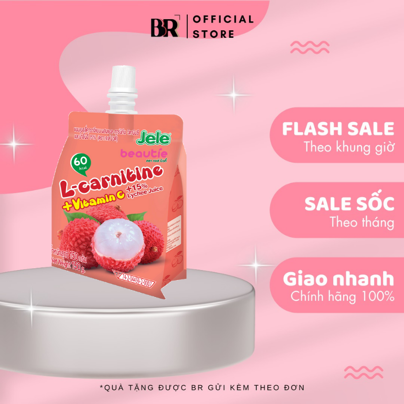 Nước Ép Trái Cây Thạch Jele Beautie 150g