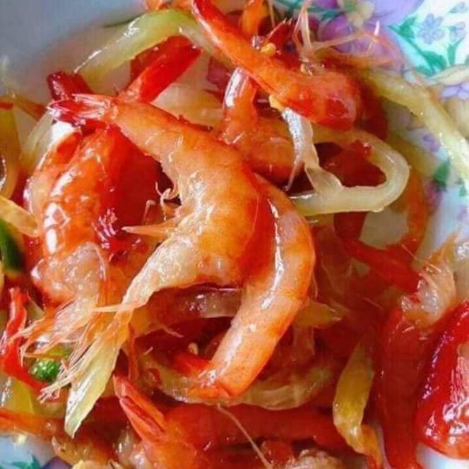 Mắm tép bạc đất trộn đu đủ 1kg