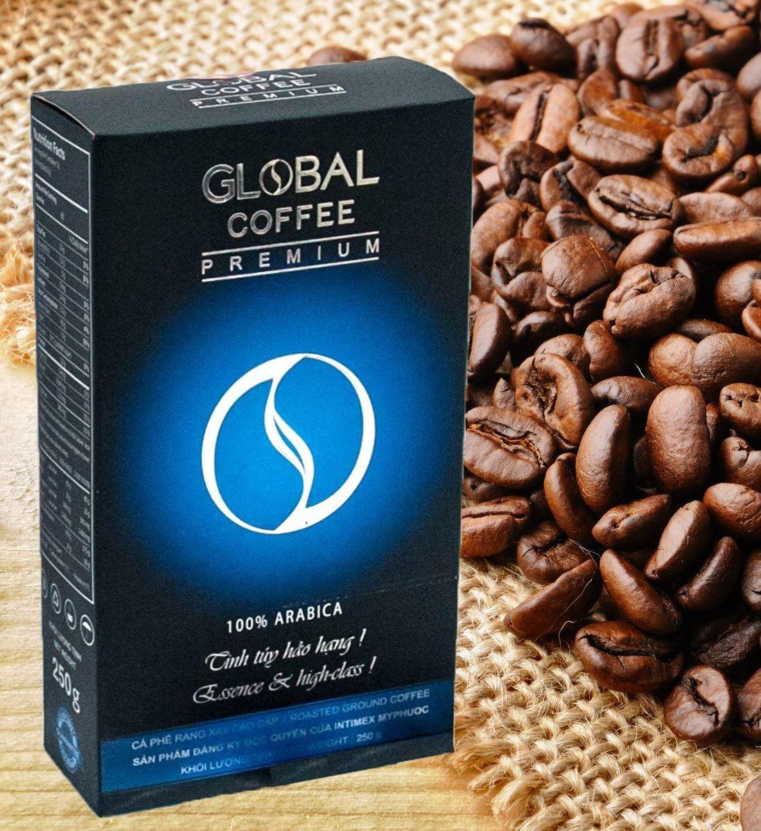 [HCM]Cà Phê rang xay GLOBAL COFFEE - Tinh túy hảo hạng! PREMIUM