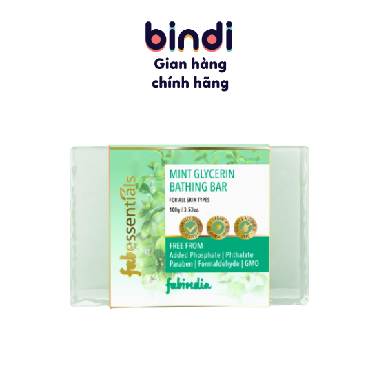 Xà Phòng Fabessentials Glycerin Cấp Ẩm 100g
