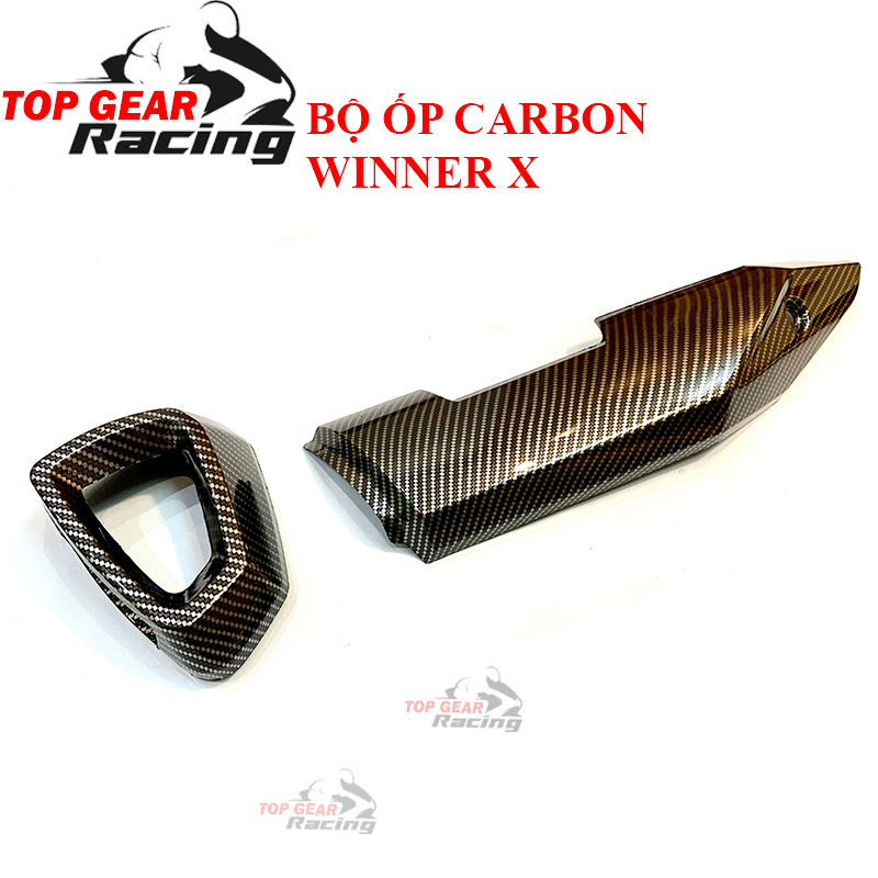 Bộ Ốp Pô Carbon Winner X Và Chụp Ống Xả
