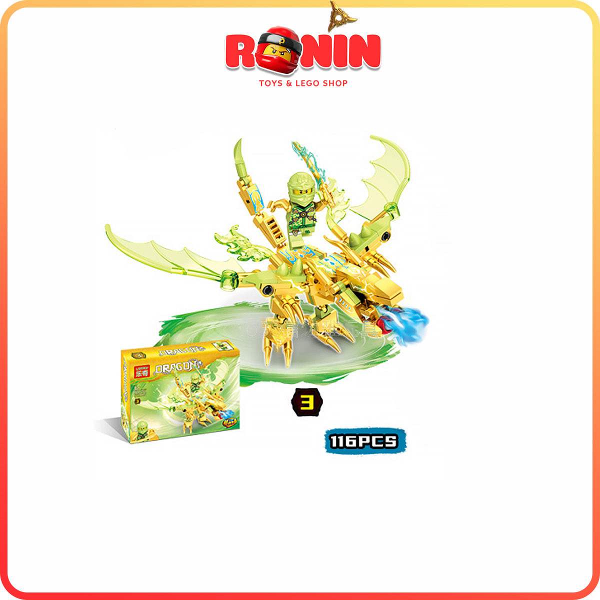 Đồ Chơi Lắp Ráp Lego Ninjago : Combo Lắp Ráp Ninja Xánh Lá Lloyds [Ninjago Bộ Theo Màu]