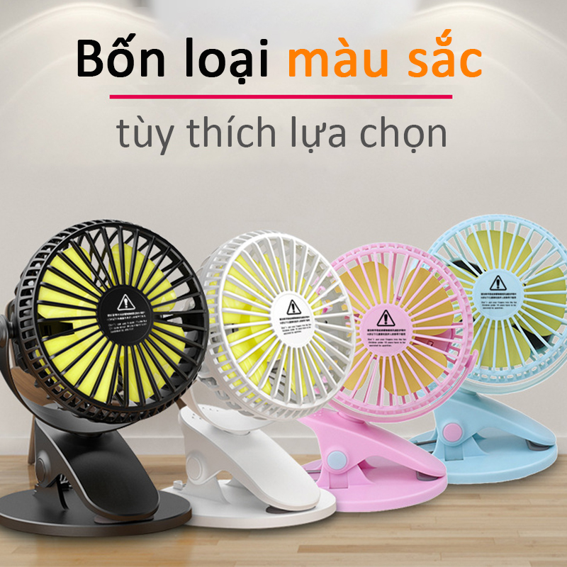 quạt mini,usb,kẹp,quạt,sạc,tai 3 tháng