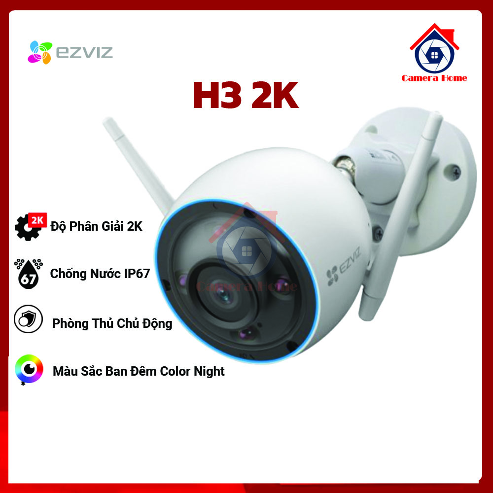 Camera IP Wifi EZVIZ H3 2K