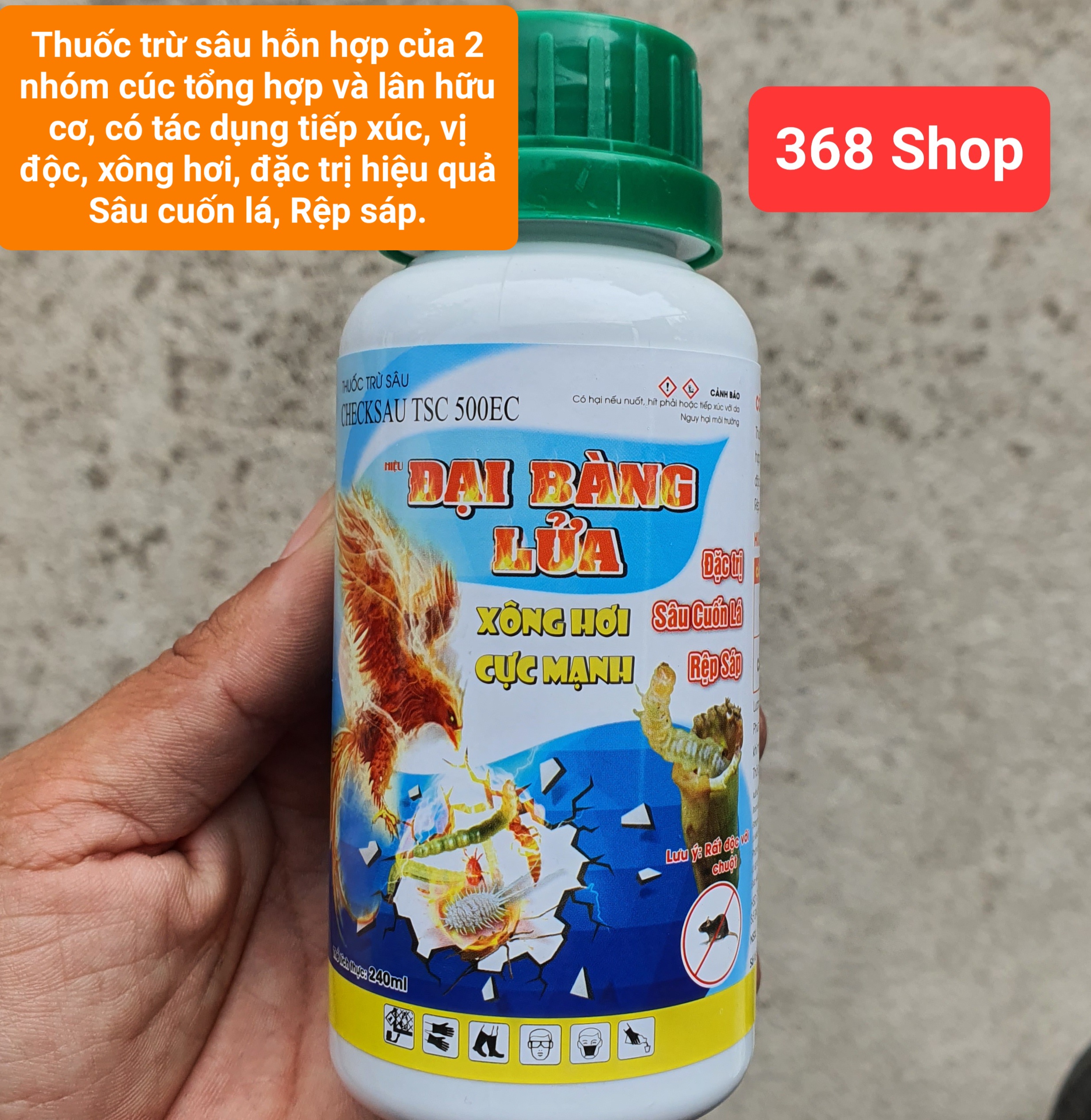💎 thuốc trừ sâu checksau tsc 500ec đại bàng lửa 💖 xông hơi cực mạnh