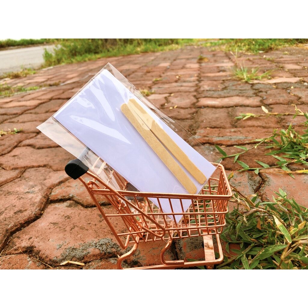 [FreeshipMAX] Que gạt và giấy was lông.....