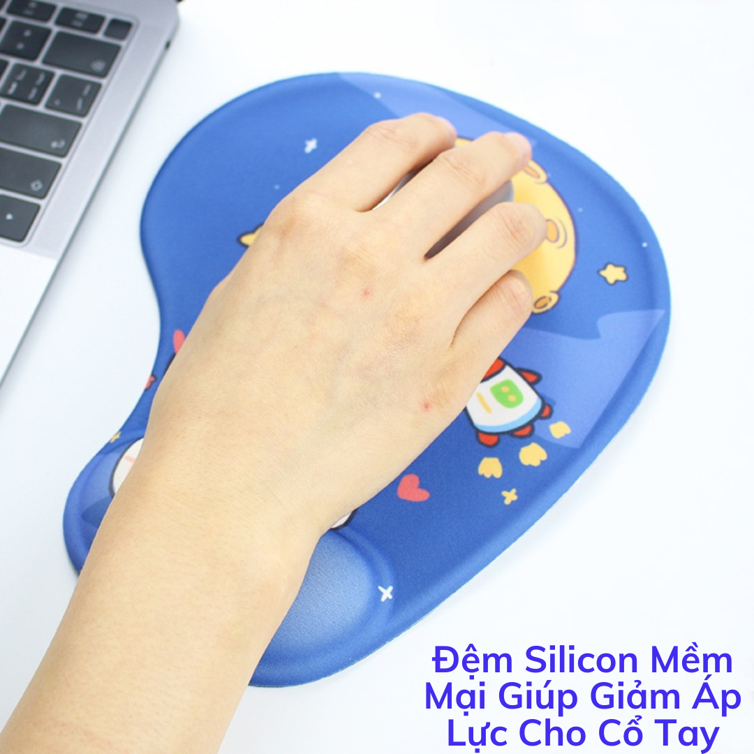 Miếng Lót Chuột Dễ Thương Có Đệm Kê Cổ Tay